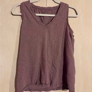 Madewell Dusty Purple Tank Top